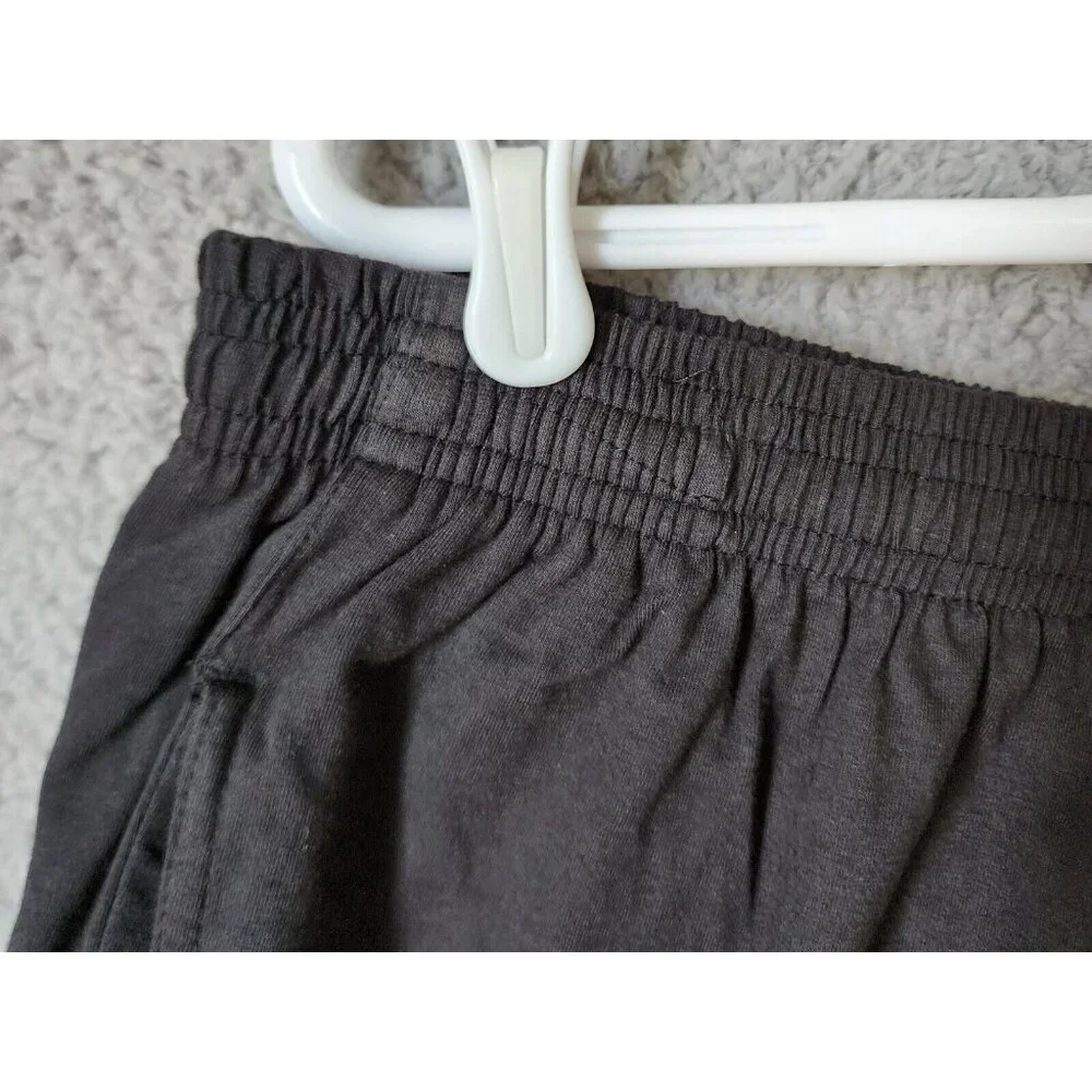 NEW VTG Champion Sport Stretch Black Gym Shorts Size 2XL Cotton Spandex‎ Blend